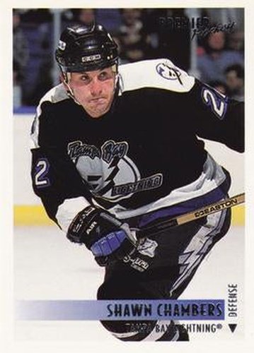 #174 Shawn Chambers - Tampa Bay Lightning - 1994-95 O-Pee-Chee Premier Hockey