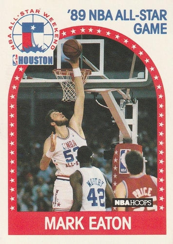 #174 Mark Eaton - Utah Jazz - 1989-90 Hoops Basketball