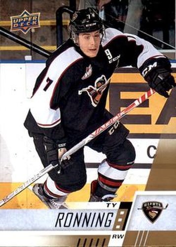 #174 Ty Ronning - Vancouver Giants - 2017-18 Upper Deck CHL Hockey