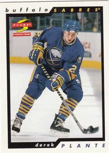 #174 Derek Plante - Buffalo Sabres - 1996-97 Score Hockey