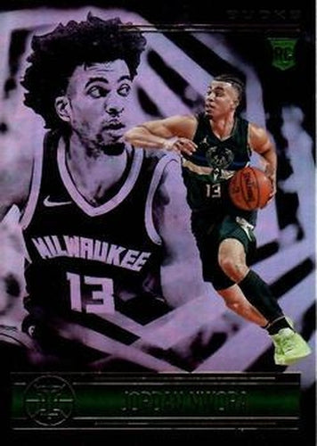 #174 Jordan Nwora - Milwaukee Bucks - 2020-21 Panini Illusions Basketball