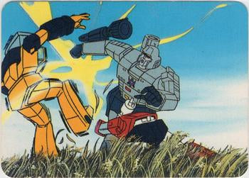 #174 Megatron Overpowers Sunstreaker - 1985 Hasbro Transformers