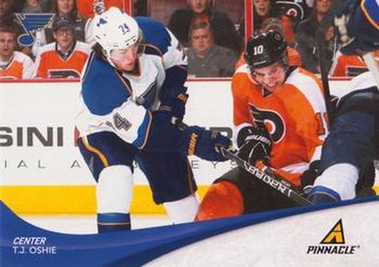 #174 T.J. Oshie - St. Louis Blues - 2011-12 Panini Pinnacle Hockey