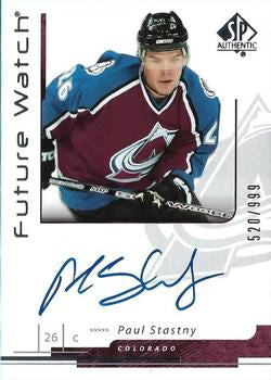 #174 Paul Stastny - Colorado Avalanche - 2006-07 SP Authentic Hockey