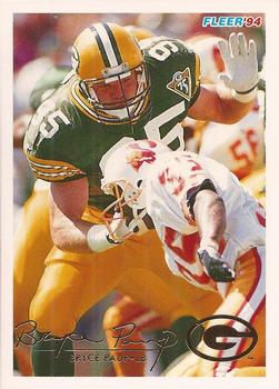 #174 Bryce Paup - Green Bay Packers - 1994 Fleer Football