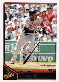 #174 Adam Jones - Baltimore Orioles - 2011 Topps Lineage Baseball