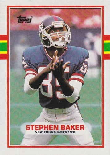 #174 Stephen Baker - New York Giants - 1989 Topps Football