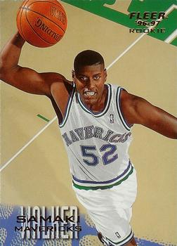#174 Samaki Walker - Dallas Mavericks - 1996-97 Fleer Basketball