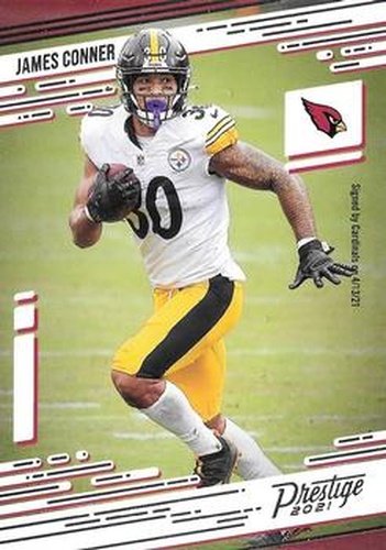 #174 James Conner - Arizona Cardinals - 2021 Panini Prestige Football