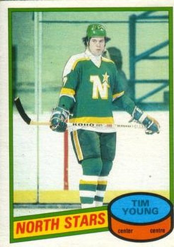 #174 Tim Young - Minnesota North Stars - 1980-81 O-Pee-Chee Hockey