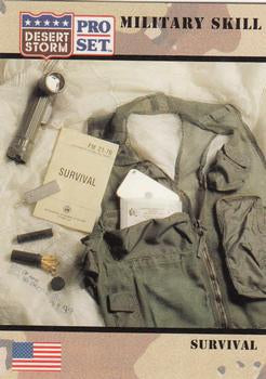 #174 Survival - 1991 Pro Set Desert Storm