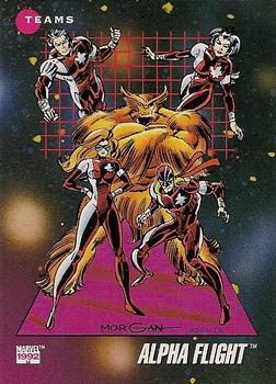#175 Alpha Flight - 1992 Impel Marvel Universe