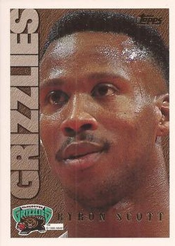 #175 Byron Scott - Vancouver Grizzlies - 1995-96 Topps Basketball