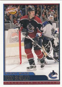 #175 Todd Bertuzzi - Vancouver Canucks - 2003-04 Pacific Complete Hockey