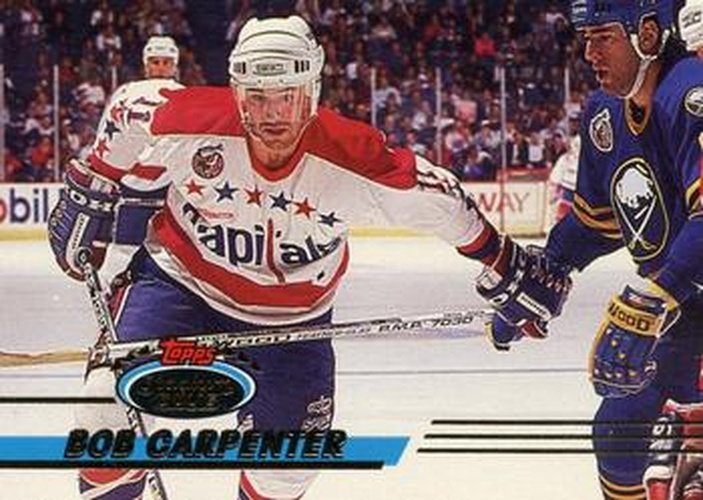 #175 Bob Carpenter - Washington Capitals - 1993-94 Stadium Club Hockey