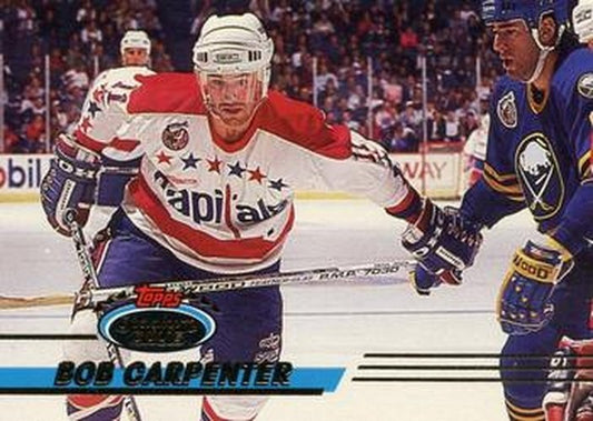 #175 Bob Carpenter - Washington Capitals - 1993-94 Stadium Club Hockey