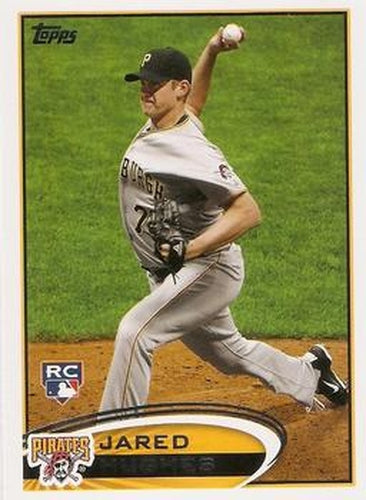 #175 Jared Hughes - Pittsburgh Pirates - 2012 Topps Baseball