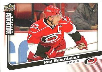 #175 Rod Brind'Amour - Carolina Hurricanes - 2009-10 Collector's Choice Hockey