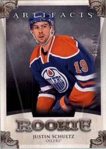 #175 Justin Schultz - Edmonton Oilers - 2013-14 Upper Deck Artifacts Hockey