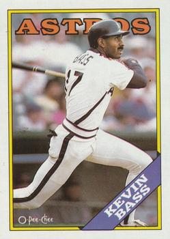 #175 Kevin Bass - Houston Astros - 1988 O-Pee-Chee Baseball