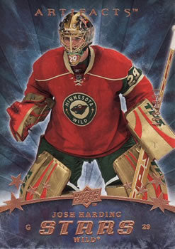 #175 Josh Harding - Minnesota Wild - 2008-09 Upper Deck Artifacts Hockey