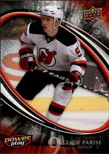 #175 Zach Parise - New Jersey Devils - 2008-09 Upper Deck Power Play Box Set Hockey