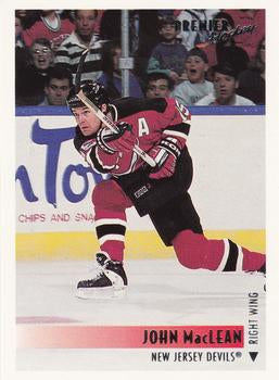 #175 John MacLean - New Jersey Devils - 1994-95 O-Pee-Chee Premier Hockey