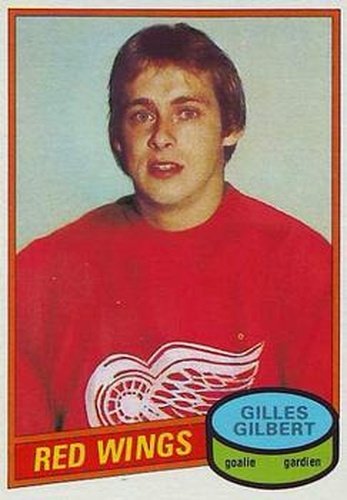 #175 Gilles Gilbert - Detroit Red Wings - 1980-81 O-Pee-Chee Hockey
