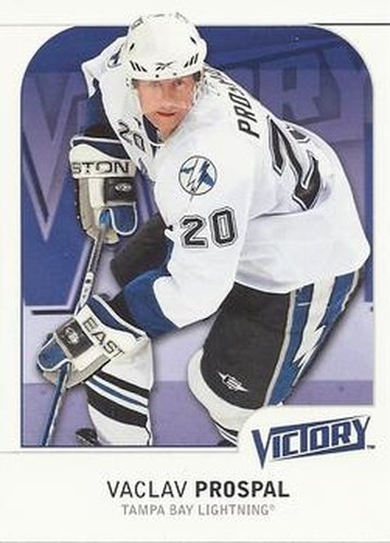 #175 Vaclav Prospal - Tampa Bay Lightning - 2009-10 Upper Deck Victory Hockey