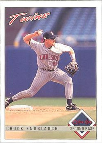 #175 Chuck Knoblauch - Minnesota Twins - 1993 O-Pee-Chee Baseball