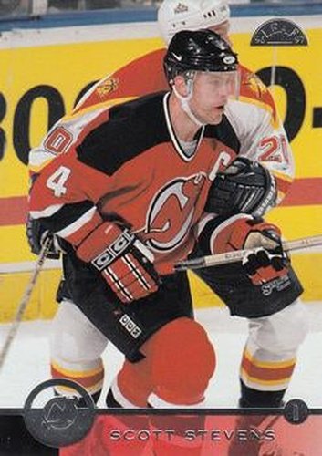 #175 Scott Stevens - New Jersey Devils - 1996-97 Leaf Hockey