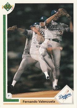#175 Fernando Valenzuela - Los Angeles Dodgers - 1991 Upper Deck Baseball