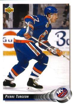 #175 Pierre Turgeon - New York Islanders - 1992-93 Upper Deck Hockey