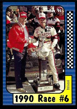 #175 1990 Race #6-Bristol - Robert Yates Racing - 1991 Maxx Racing