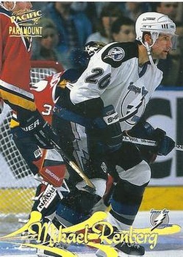 #175 Mikael Renberg - Tampa Bay Lightning - 1997-98 Pacific Paramount Hockey