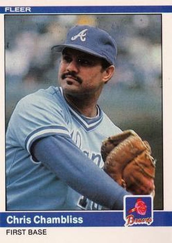 #175 Chris Chambliss - Atlanta Braves - 1984 Fleer Baseball