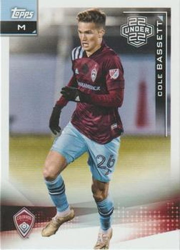 #175 Cole Bassett - Colorado Rapids - 2021 Topps MLS Soccer