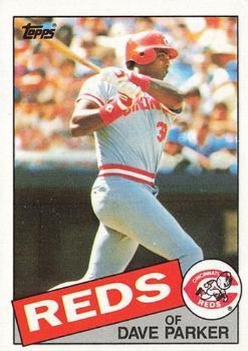 #175 Dave Parker - Cincinnati Reds - 1985 Topps Baseball