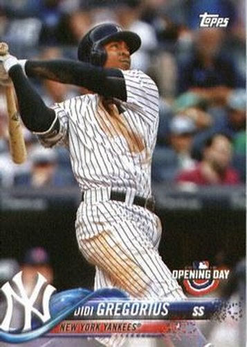 #175 Didi Gregorius - New York Yankees - 2018 Topps Opening Day Baseball