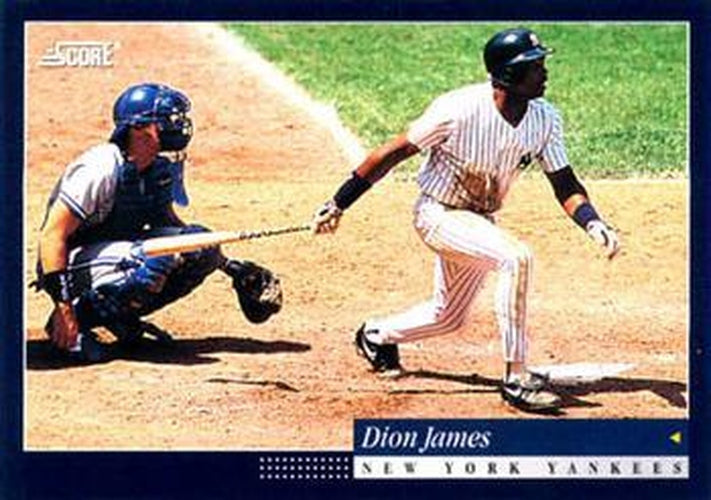 #175 Dion James - New York Yankees -1994 Score Baseball
