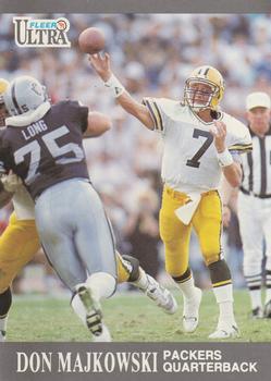 #175 Don Majkowski - Green Bay Packers - 1991 Ultra Football