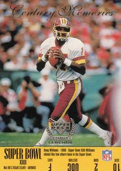 #175 Doug Williams - Washington Redskins - 1999 Upper Deck Century Legends Football