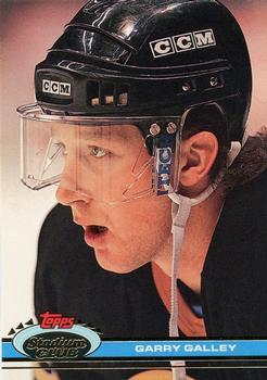 #175 Garry Galley - Boston Bruins - 1991-92 Stadium Club Hockey