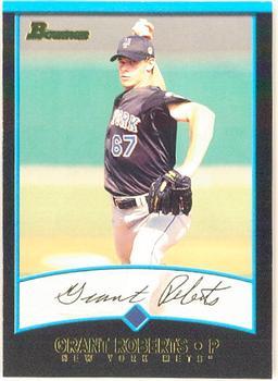 #175 Grant Roberts - New York Mets - 2001 Bowman Baseball