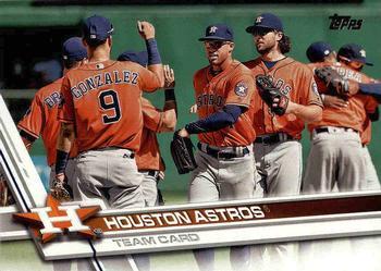 #175 Houston Astros - Houston Astros - 2017 Topps Baseball