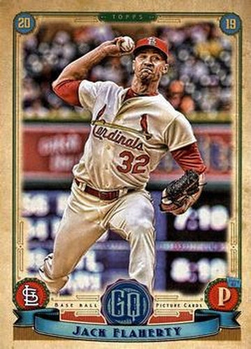 #175 Jack Flaherty - St. Louis Cardinals - 2019 Topps Gypsy Queen Baseball