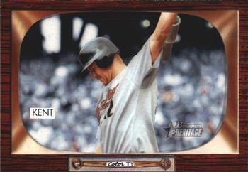 #175 Jeff Kent - Houston Astros - 2004 Bowman Heritage Baseball