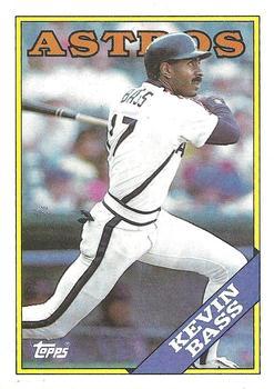 #175 Kevin Bass - Houston Astros - 1988 Topps Baseball
