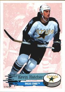 #175 Kevin Hatcher - Dallas Stars - 1995-96 Panini Hockey Stickers