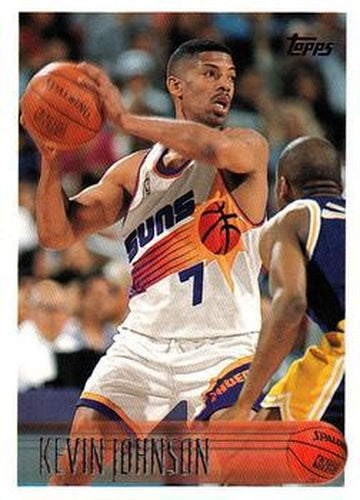 #175 Kevin Johnson - Phoenix Suns - 1996-97 Topps Basketball